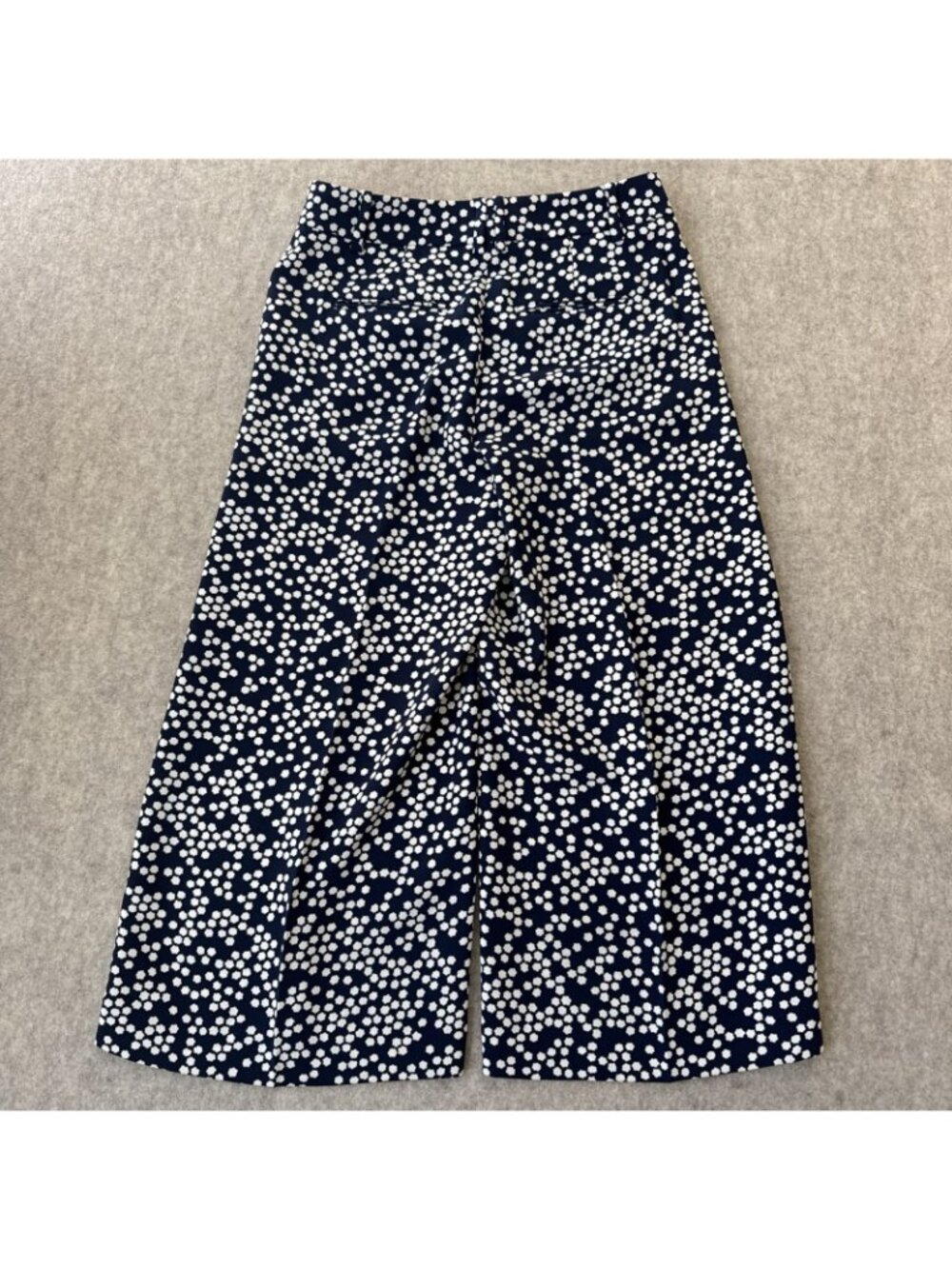 Boden Nancy Culottes Womens 2P Navy Floral High Waist Cropped‎ - Picture 10 of 13